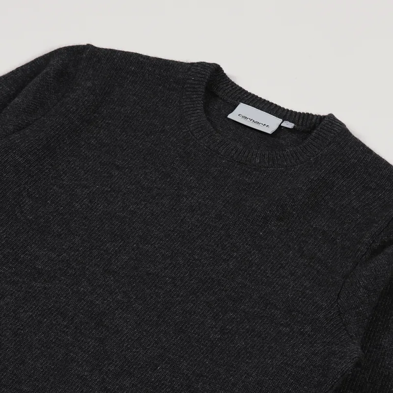 Carhartt WIP Allen Sweater Black Heather-2