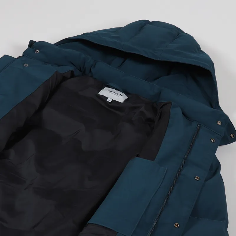 Carhartt WIP Alpine Coat Duck Blue-5