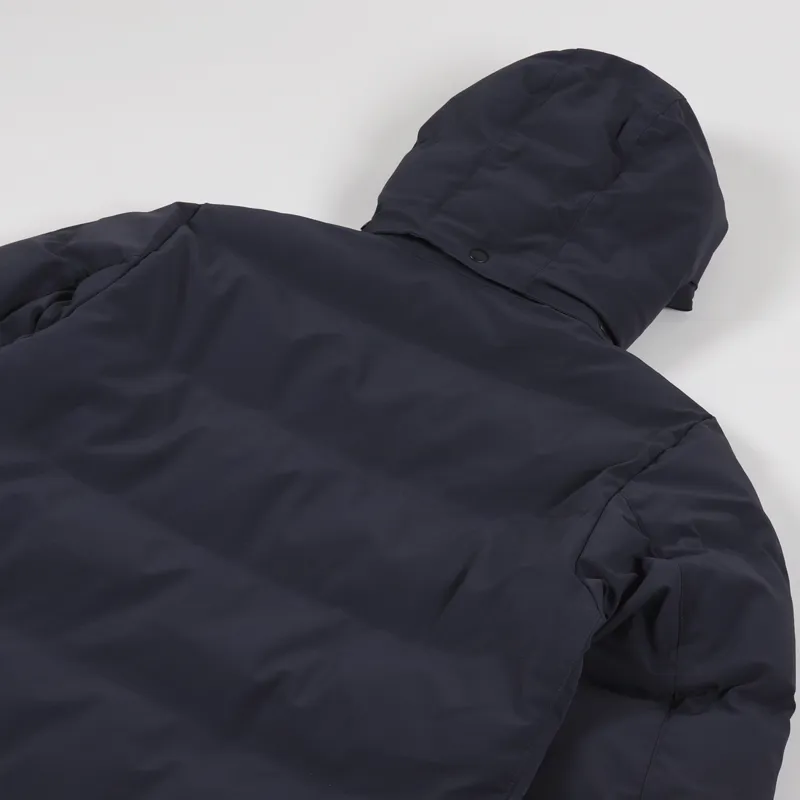 Carhartt WIP Alpine Coat Dark Navy Hamilton Brown-5