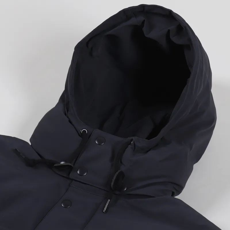 Carhartt WIP Alpine Coat Dark Navy Hamilton Brown-7
