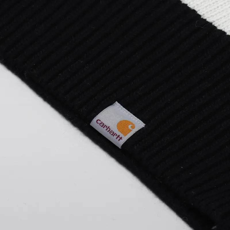 Carhartt WIP Alvin Sweater Stripe Black Wax-4