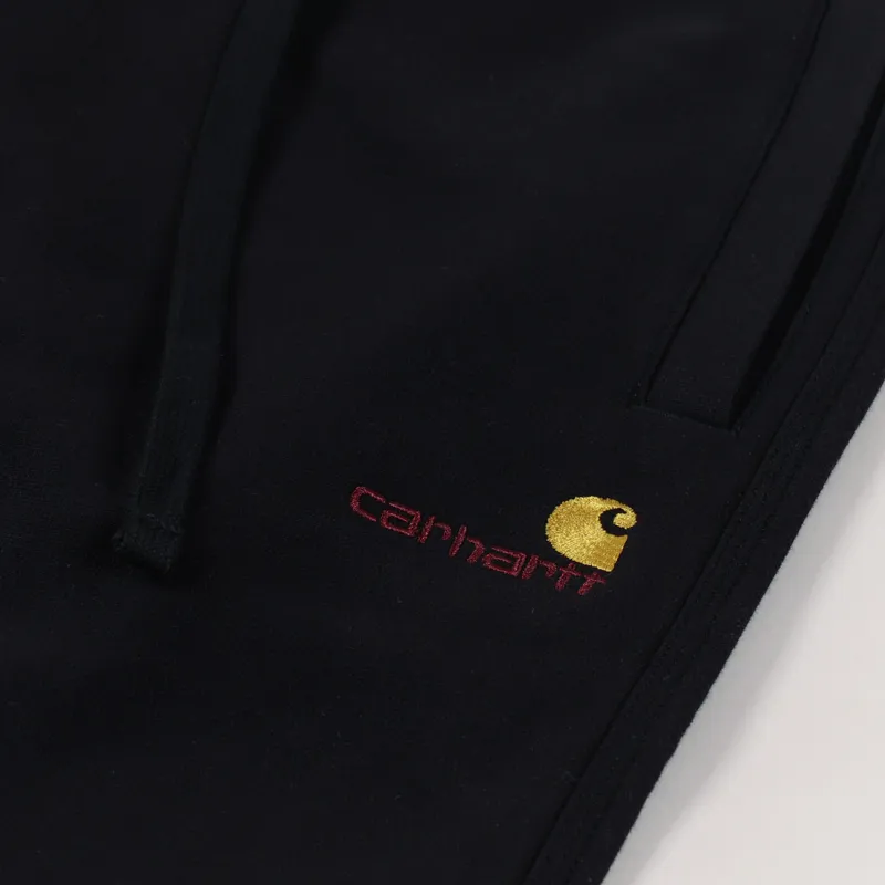 Carhartt WIP American Script Jogging Pant Black-5