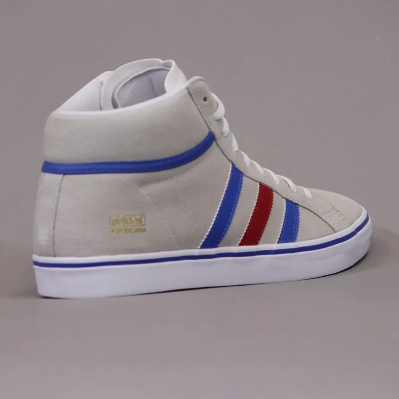 Adidas Americana Vin Mid - Running White, Bluebird and University Red-5