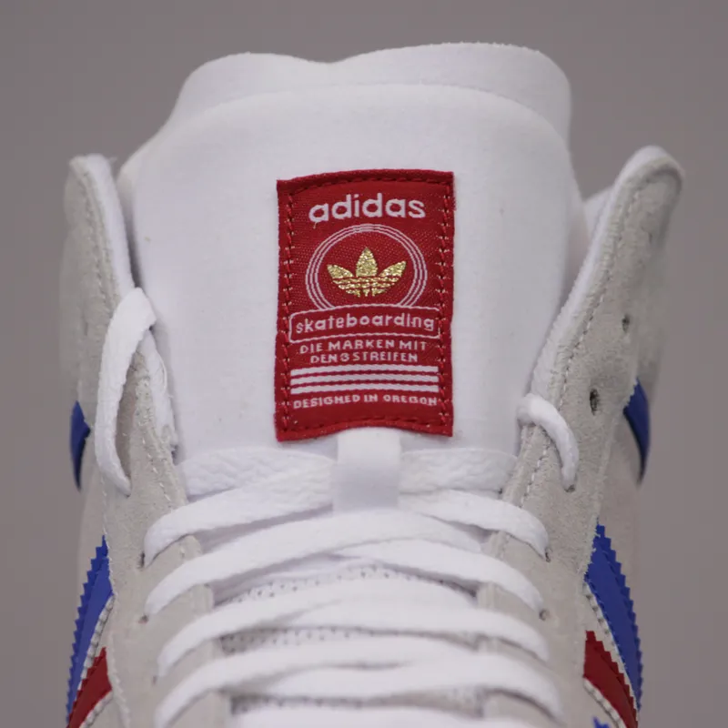 Adidas Americana Vin Mid - Running White, Bluebird and University Red-7