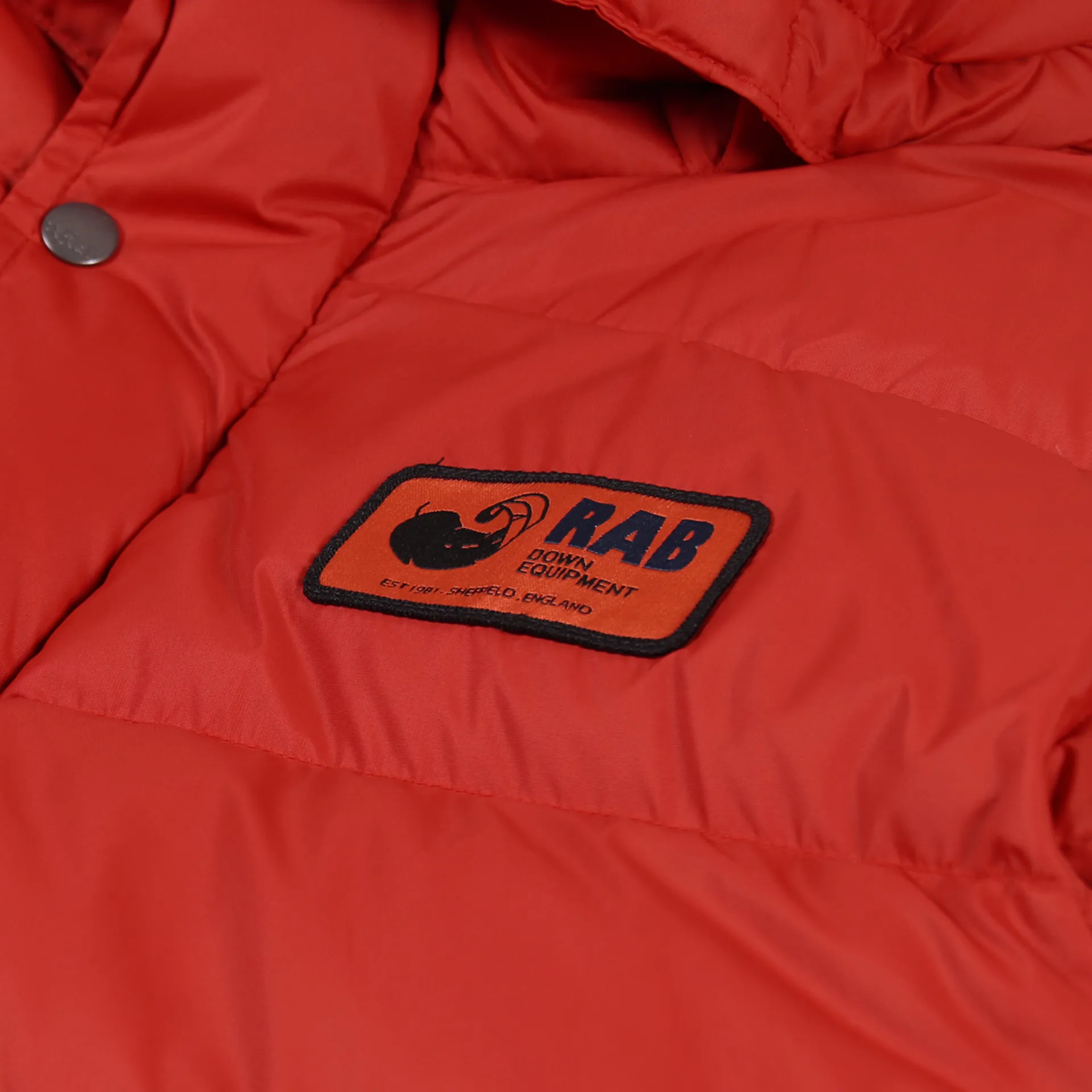 Rab Equipment Mens Winter Down Insulated Andes Jacket Rust Red