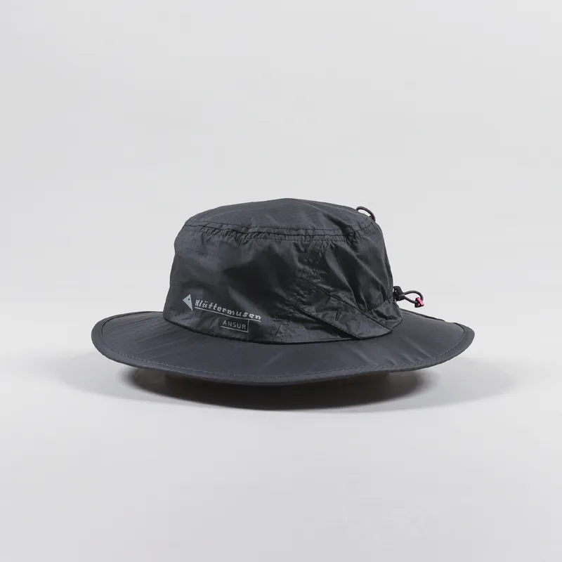 Klattermusen Ansur Hiking Hat Raven Black
