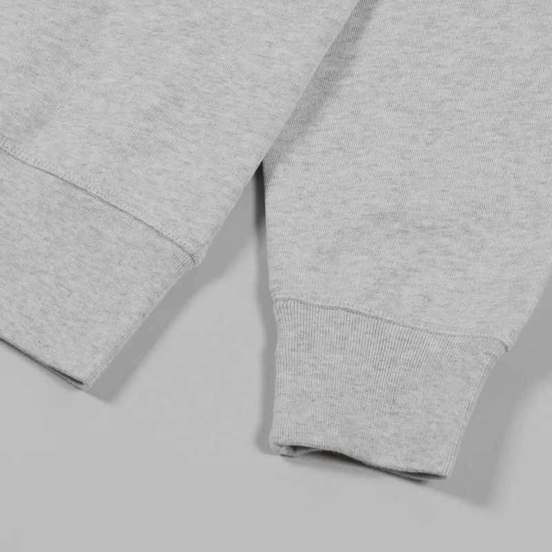 Pop Trading Company Arch Hooded Sweat Off White Heather-4