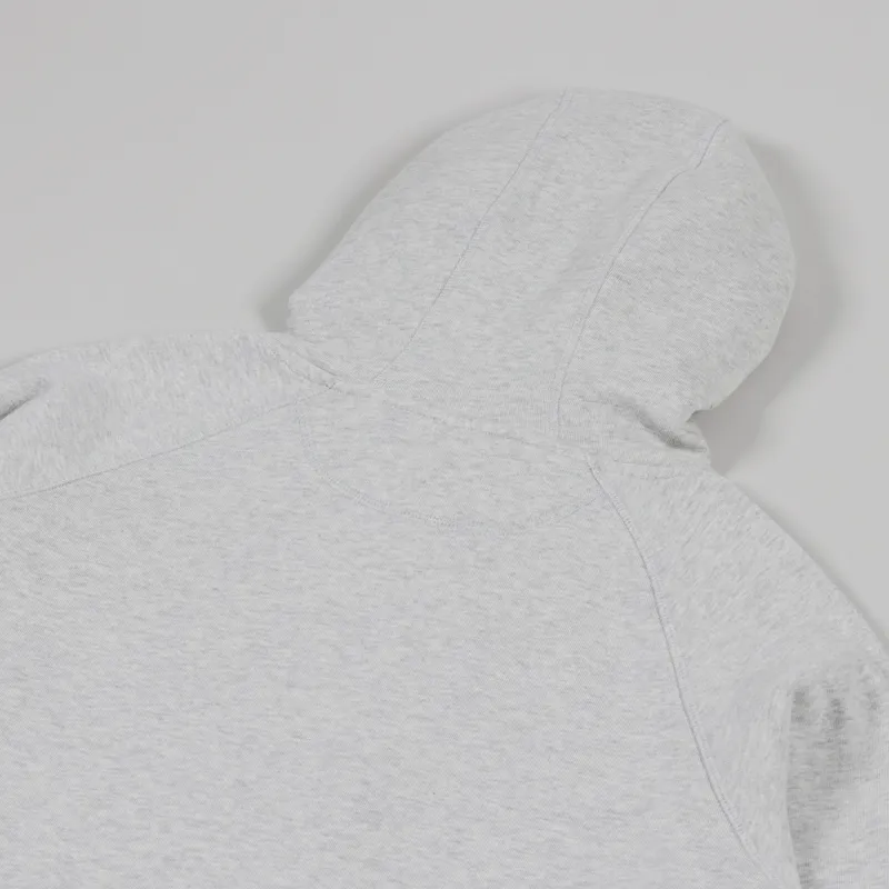 Pop Trading Company Arch Hooded Sweat Off White Heather-3