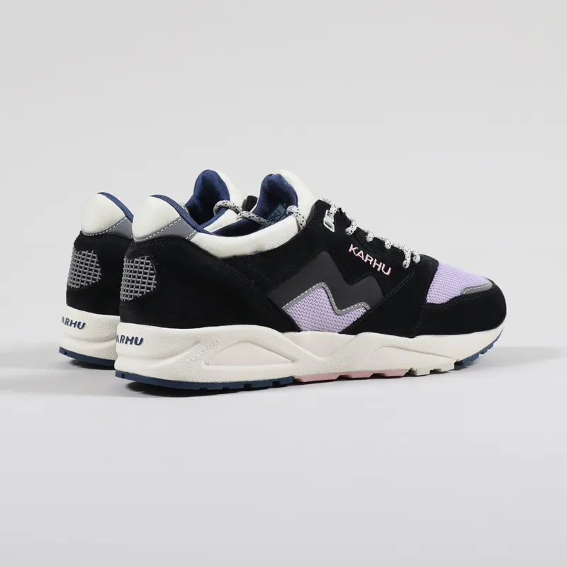 Karhu Aria 95 Shoes Jet Black Purple Heather-3