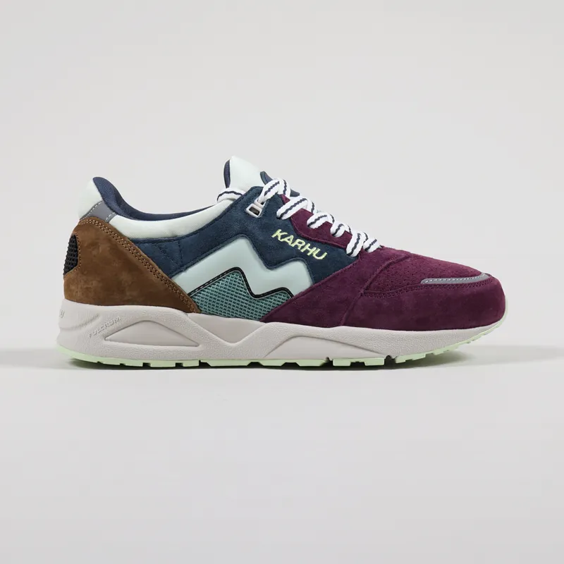 Karhu Aria 95 Shoes Reflecting Pond Crushed Violets-4