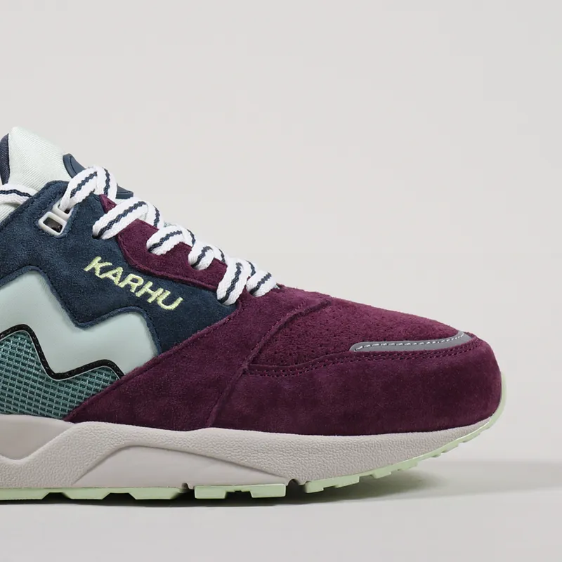 Karhu Aria 95 Shoes Reflecting Pond Crushed Violets-6