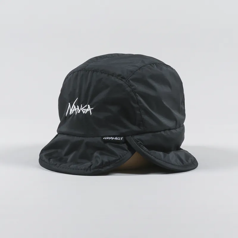 Gramicci x Nanga Aurora Boa Fleece Mountain Cap Black-1