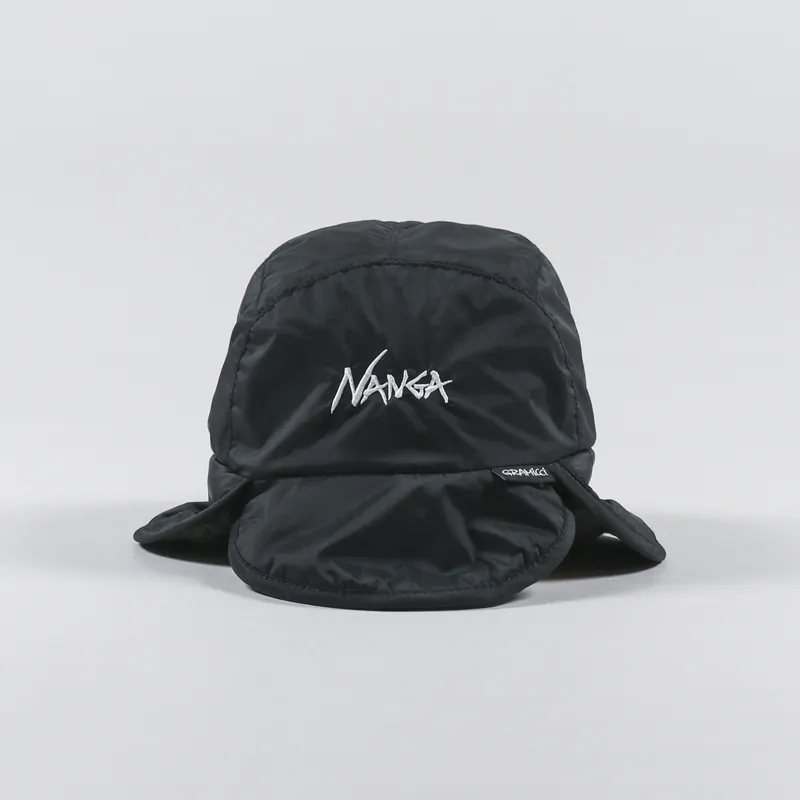 Gramicci x Nanga Aurora Boa Fleece Mountain Cap Black-5