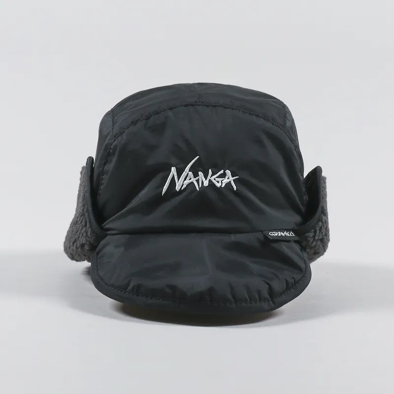 Gramicci x Nanga Aurora Boa Fleece Mountain Cap Black