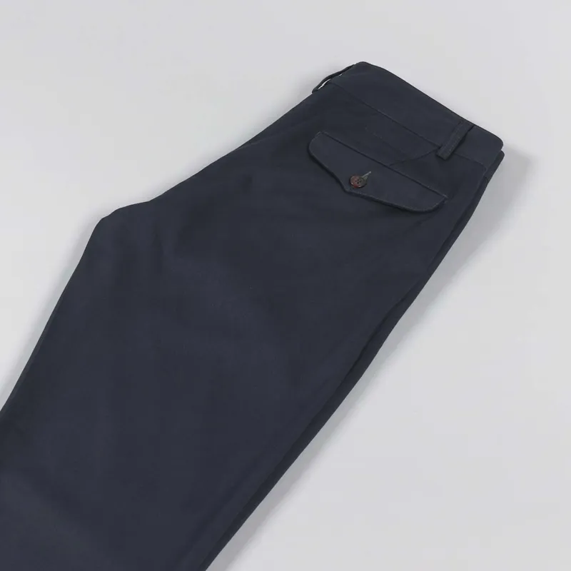 Universal Works Aston Pant Navy Twill-4