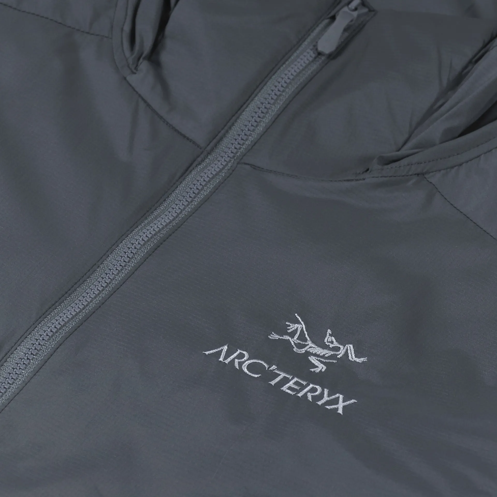 Arcteryx Mens Lightweight Atom SL Hoody Microchip Grey Jacket