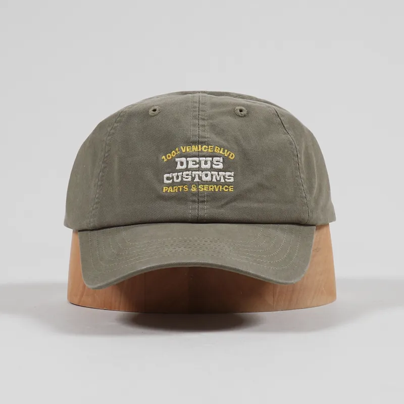 Deus Ex Machina Automatica Cap Olive-2