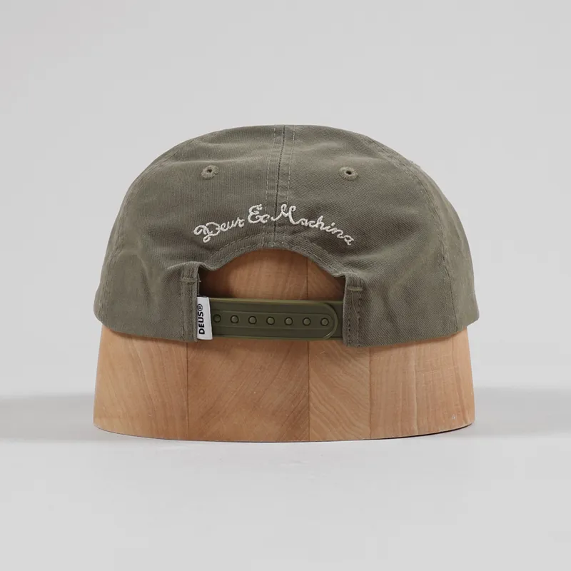 Deus Ex Machina Automatica Cap Olive-3