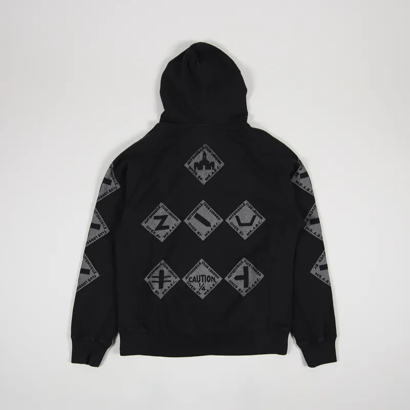 The Trilogy Tapes Automobile Hoodie Black
