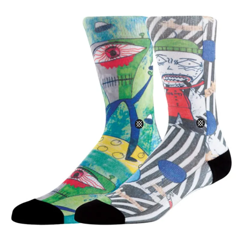 Stance Kid Creature Socks - White