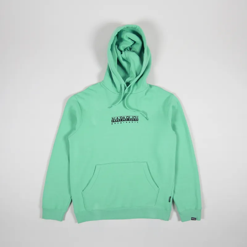 Napapijri B-Box Hoodie Green Dusty