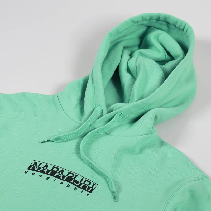 Napapijri B-Box Hoodie Green Dusty-4