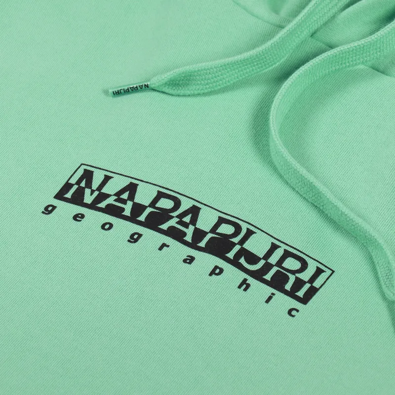 Napapijri B-Box Hoodie Green Dusty-3