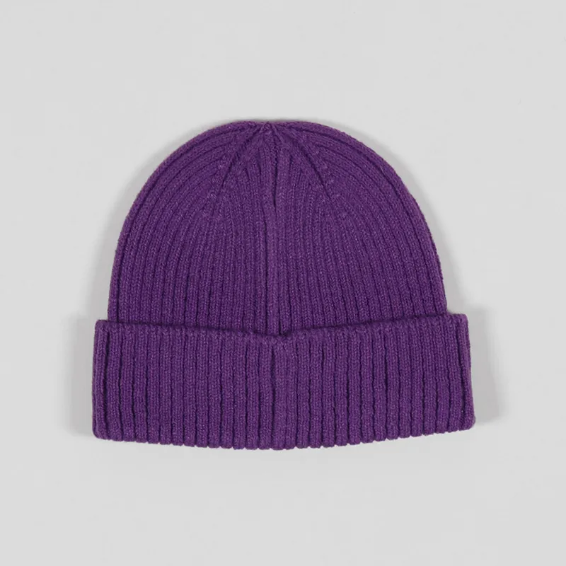 Lifes A Beach Bad Boy Club Cuffed Beanie Purple-1