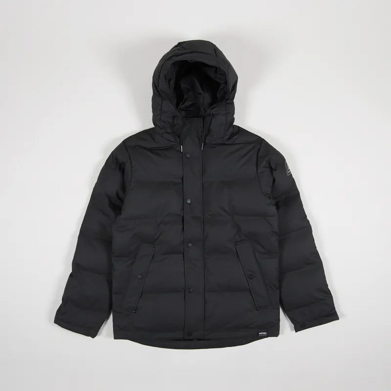Tretorn Mens Insulated Waterproof Winter Baffle Jacket Black