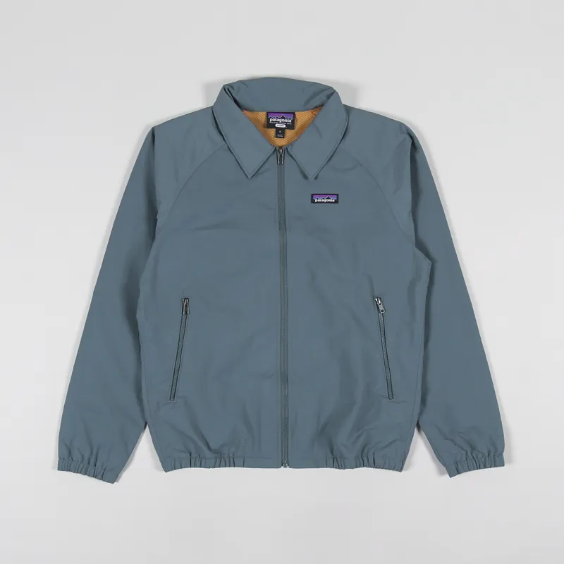 Patagonia Mens NetPlus Recycled Baggies Jacket Plume Grey