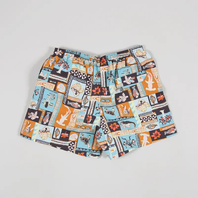 Patagonia Baggies Shorts 5 Inch Galapagos Archipelagos Fin Blue-1