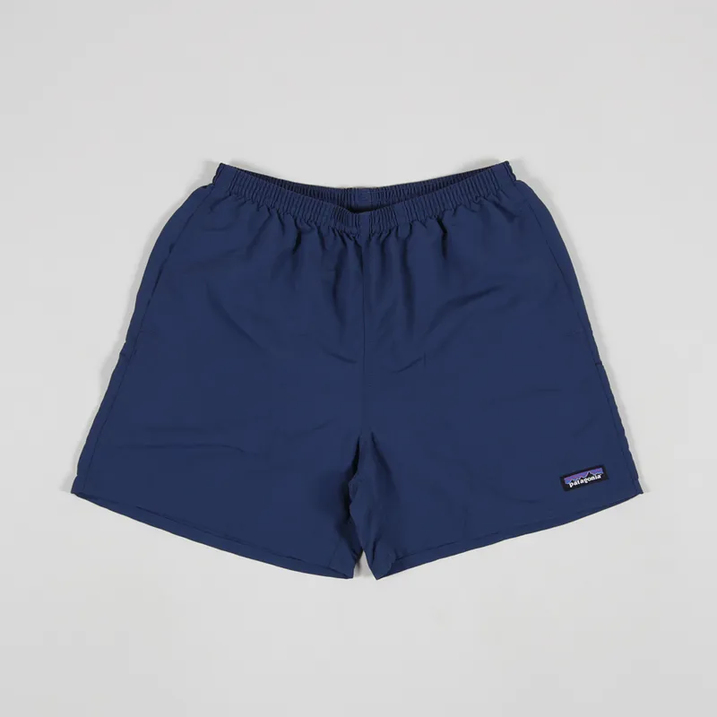 Patagonia Mens Baggies Swimming Shorts 5 Inch Stone Blue