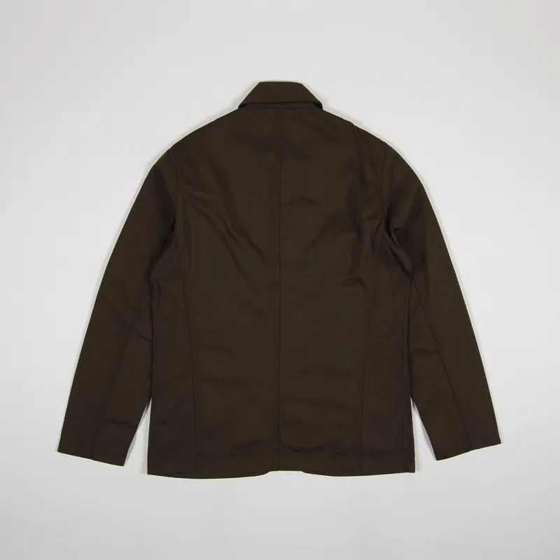 Universal Works Bakers Jacket Chocolate-2