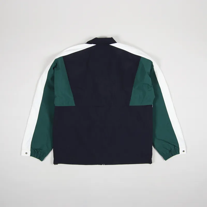 Carhartt WIP Barnes Jacket Dark Navy Dark Fir Wax-2