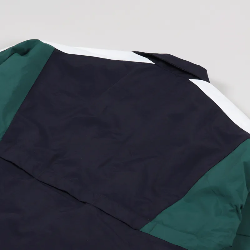 Carhartt WIP Barnes Jacket Dark Navy Dark Fir Wax-6