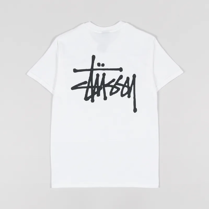 Stussy Basic T Shirt White
