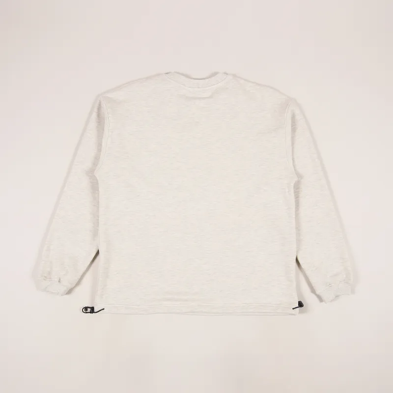 Uniform Bridge Basic Sweatshirt Oatmeal-1
