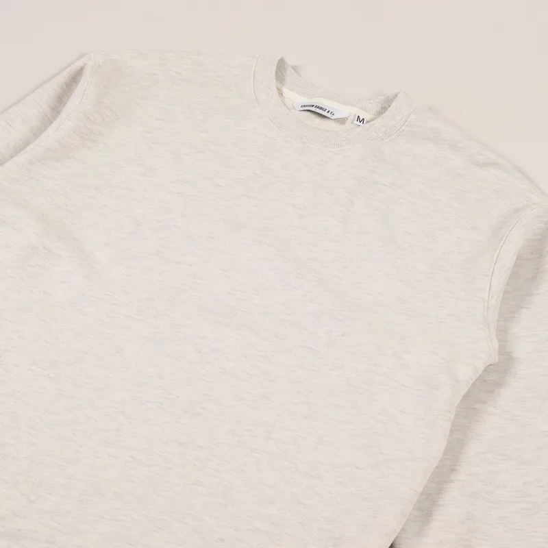 Uniform Bridge Basic Sweatshirt Oatmeal-2