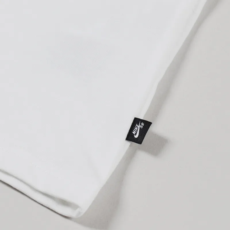 nike sb x parra tee pocket white