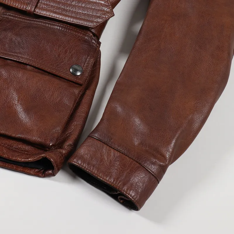 Belstaff Trialmaster Pro Jacket Burnt Cuero-11
