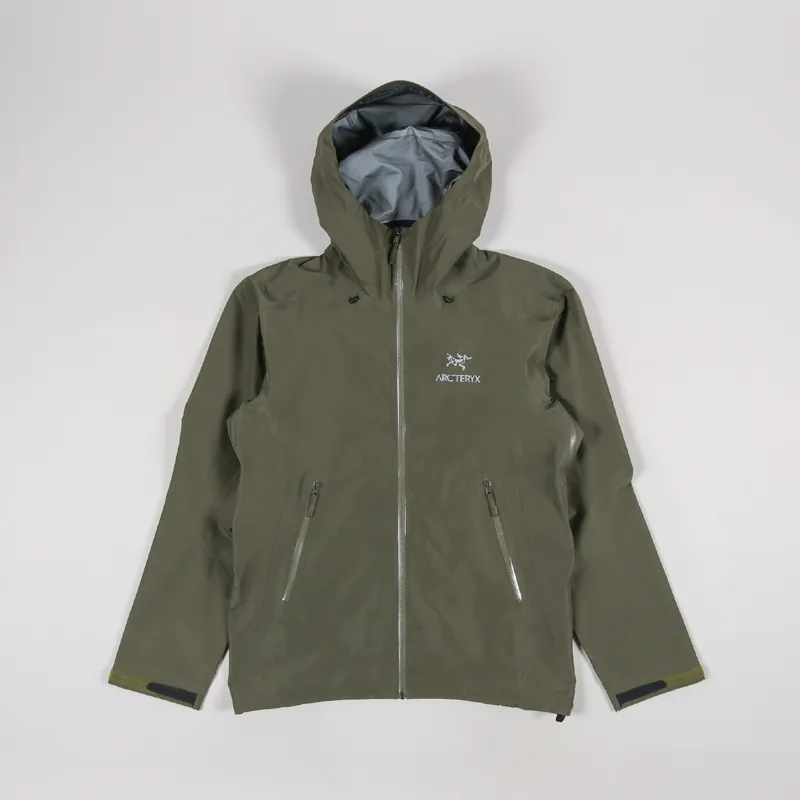 Arcteryx Mens GORE-TEX Shell Beta LT Jacket Tatsu Green