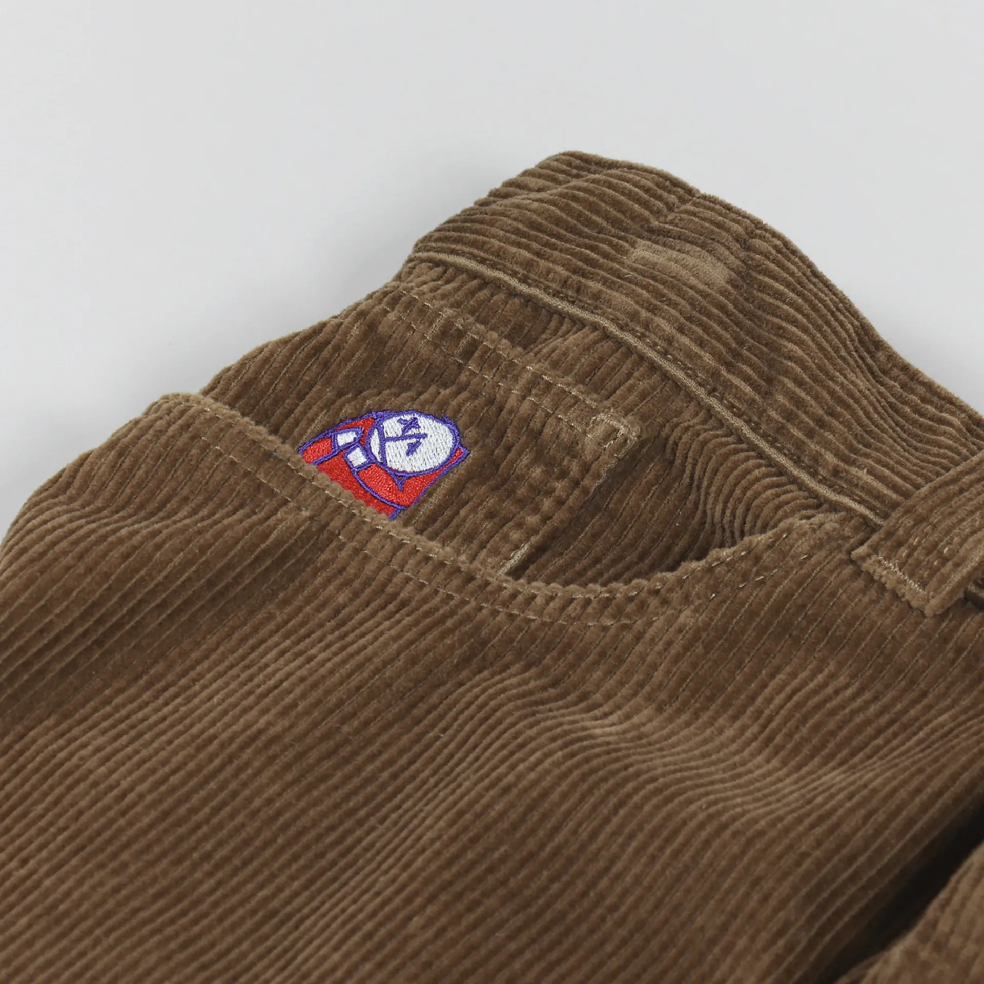 Polar Skate Co. Mens Big Boy Cords Brass Brown Trousers