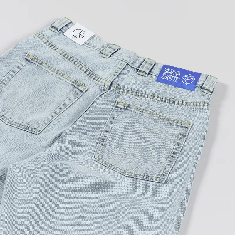Polar Skate Co. Big Boy Shorts Light Blue-3