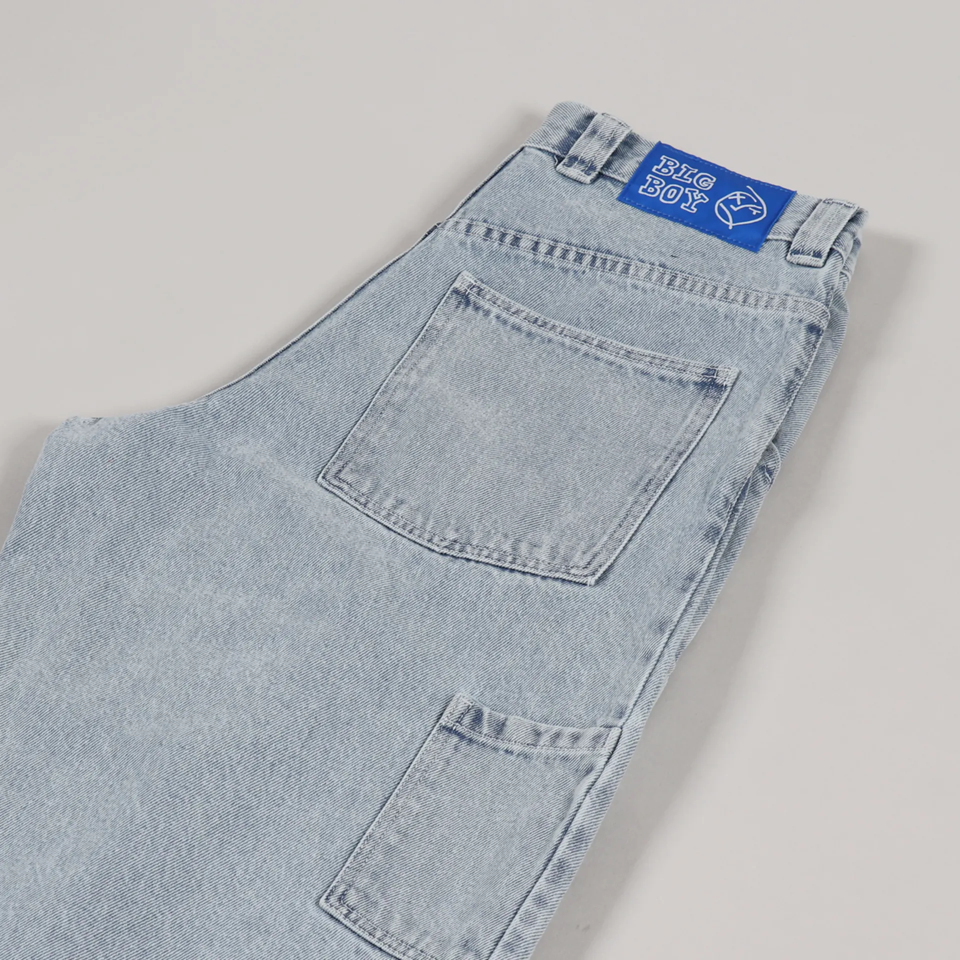 Polar Skate Company Co. Mens Big Boy Trousers Work Pants Blue