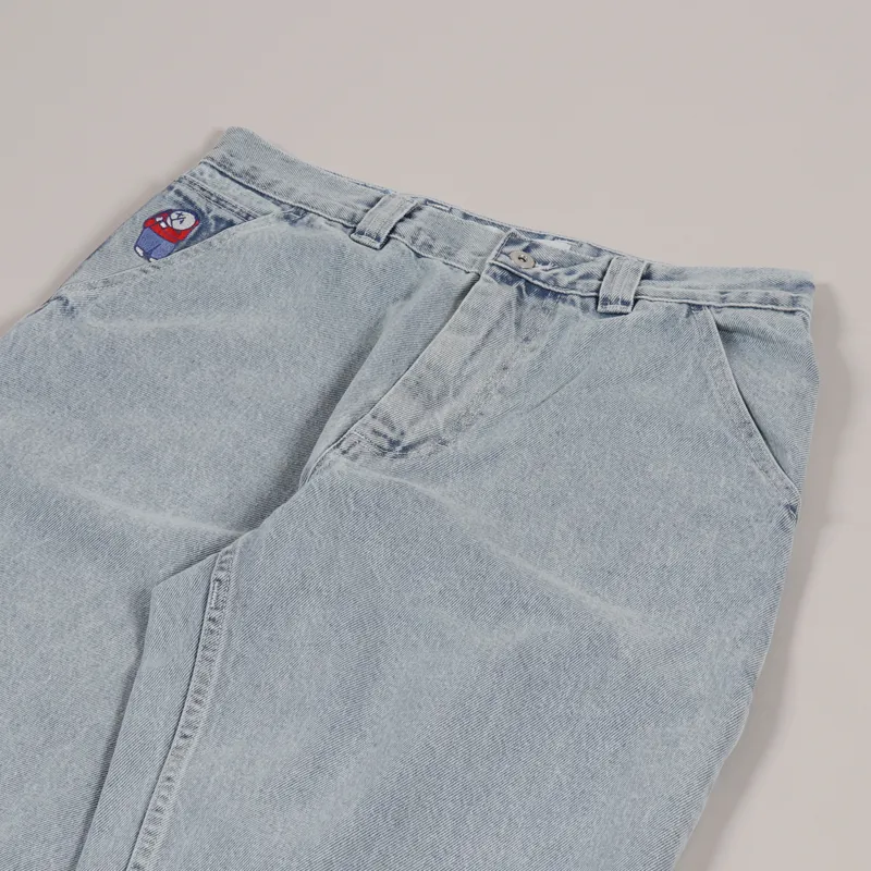 Polar Skate Co. Big Boy Work Pants Light Blue-2