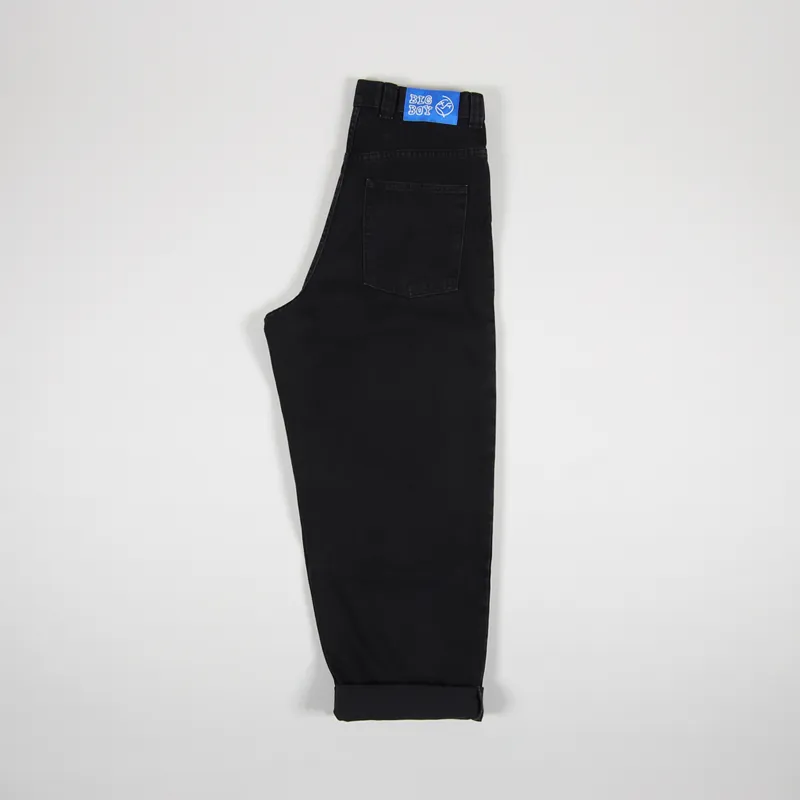 Polar Skate Co. Mens Denim Big Boy Work Pants Wash Black