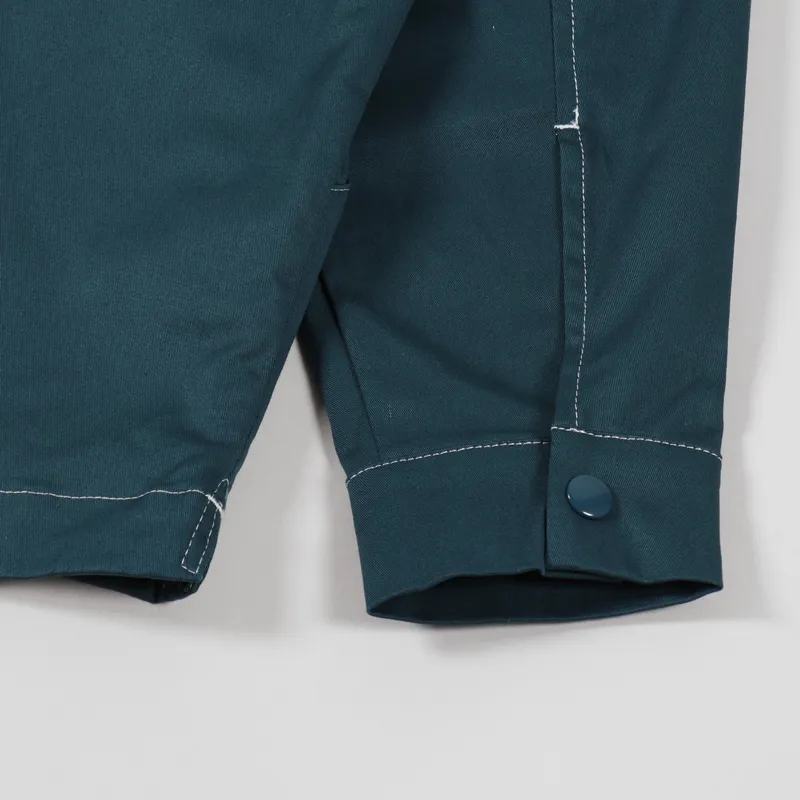 Pop Trading Company Big Pocket Shirt Dark Teal-5