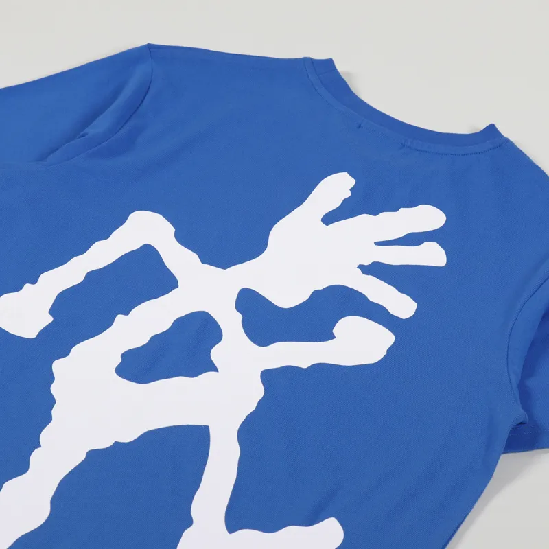 Gramicci Big Runningman T Shirt Blue-2