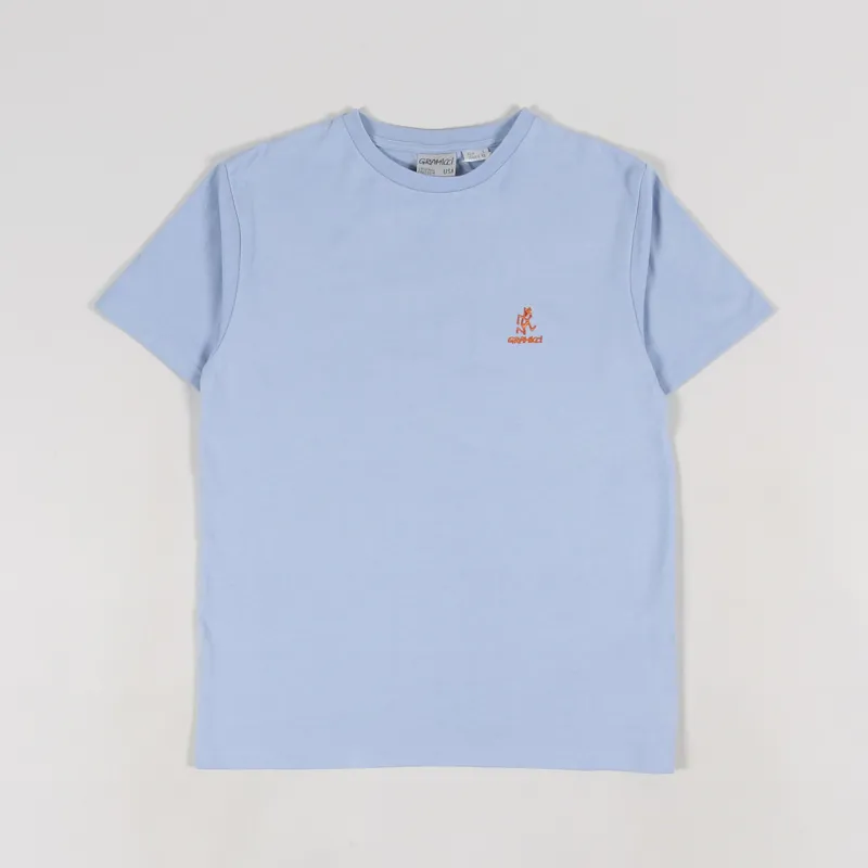 Gramicci Big Runningman T Shirt Sax-1