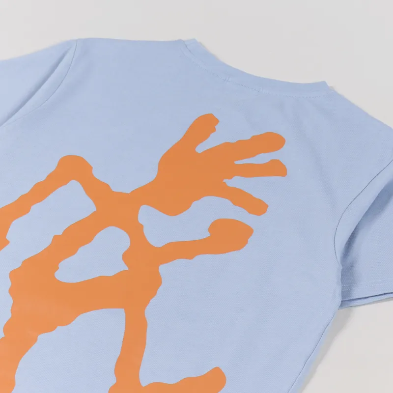 Gramicci Big Runningman T Shirt Sax-2